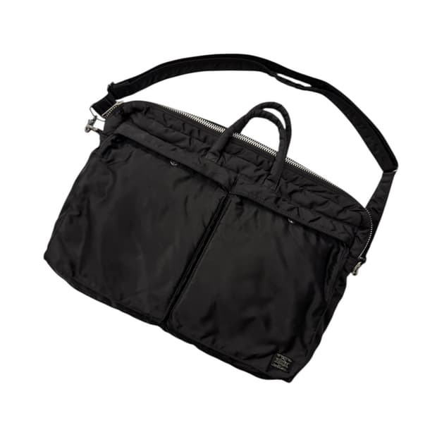 포터 탱커 2way 브리프케이스 블랙