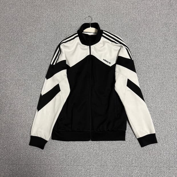 아디다스 팜스톤 져지 범고래 오레오 M 블랙 화이트 트랙탑