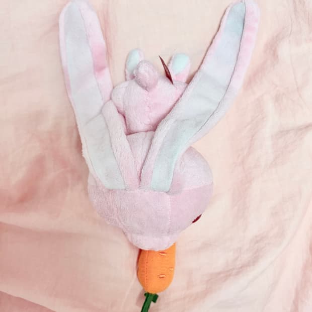 범용토끼 당근 인형키링