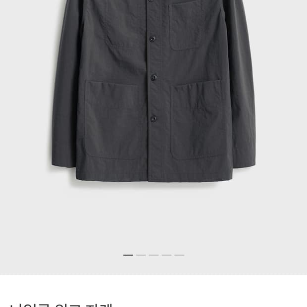 [3] 포터리 나일론 워크자켓 차콜