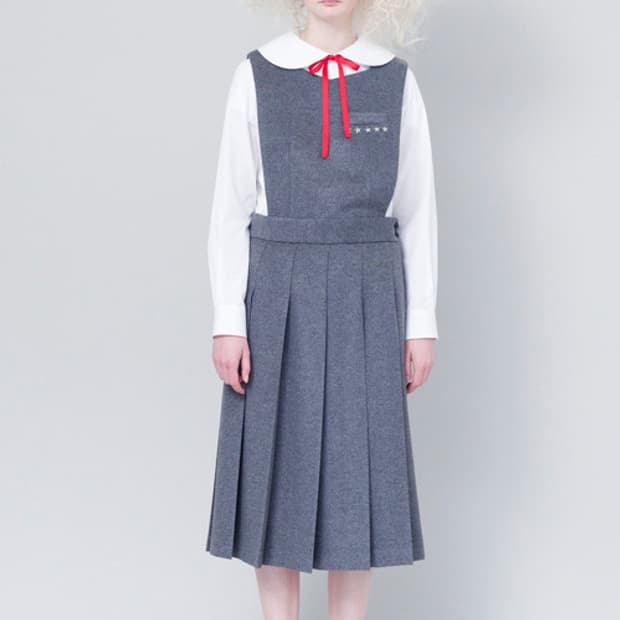 Star Stud Overall Pleats One Piece