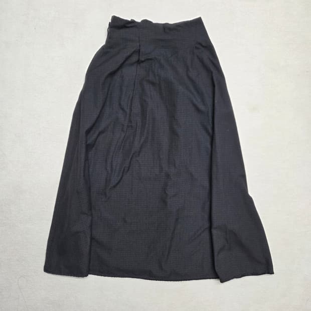 Sugar spoon 하운드투스 체크 플레어 롱 스커트