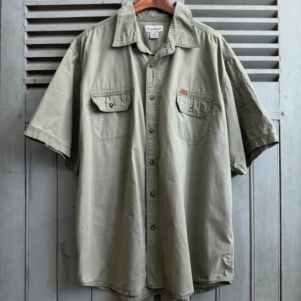 [2XL]칼하트 USA 립스탑 워크셔츠