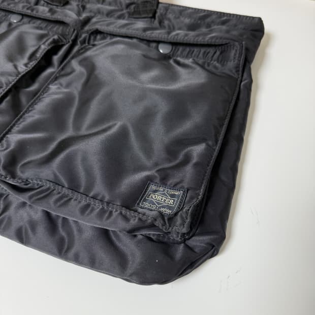 PORTER TANKER 포터 탱커 브리프케이스 블랙
