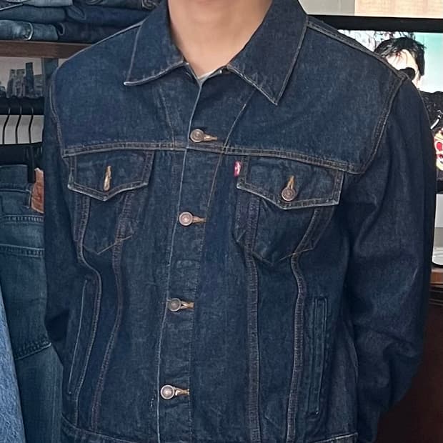 리바이스 70506 트러커 데님 자켓 105