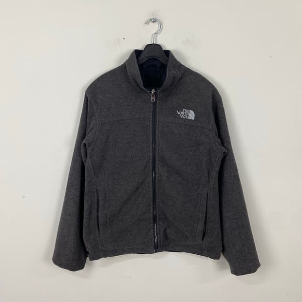 노스페이스 차콜 리버시블 후리스 바람막이 S <664>