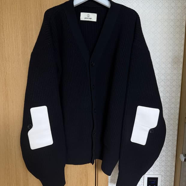 이얼즈어고 로버울 가디건 블랙 XL