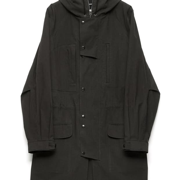 해칭룸 사파리 파카 잉크 블랙 4사이즈 