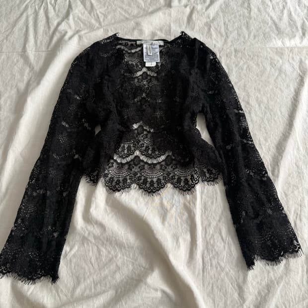 페미닌 페어리 레이스 볼레로