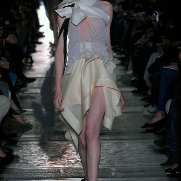 Rick owens 06SS Draped Halter Top