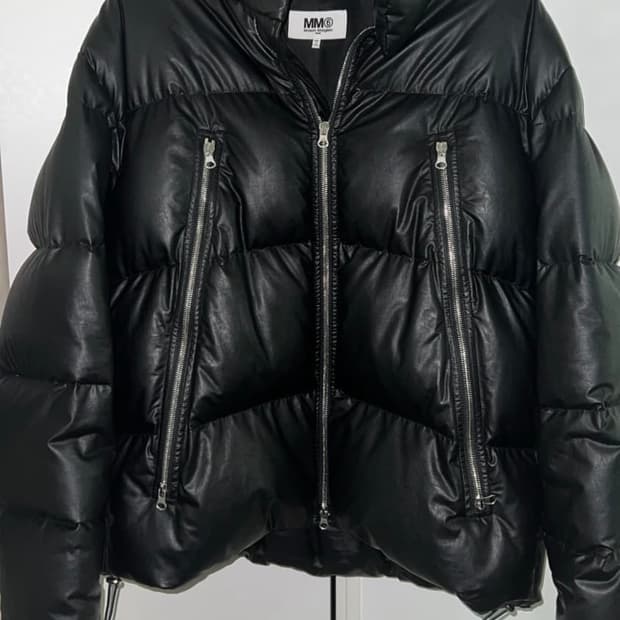 마르지엘라 패딩 블랙 
