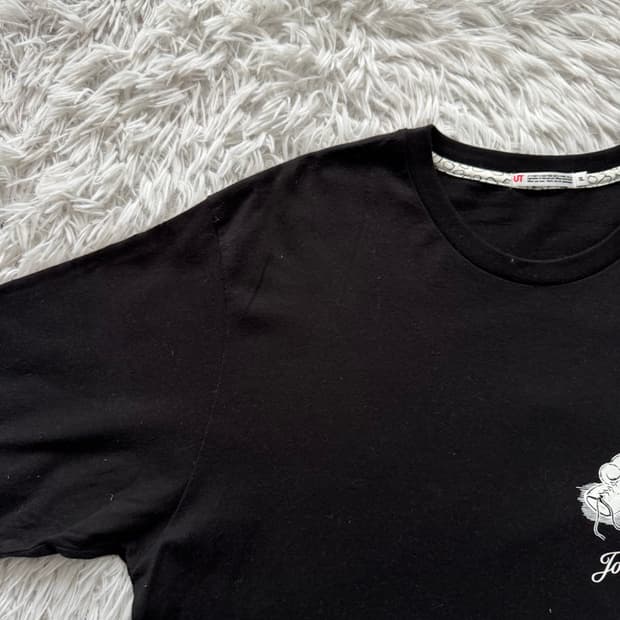 UNIQLO 일본빈티지 아시타노죠 반팔 유니클로반팔 애니반팔 XL 100