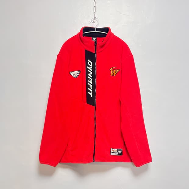 다이나핏 SK 와이번스 플리스 자켓 레드