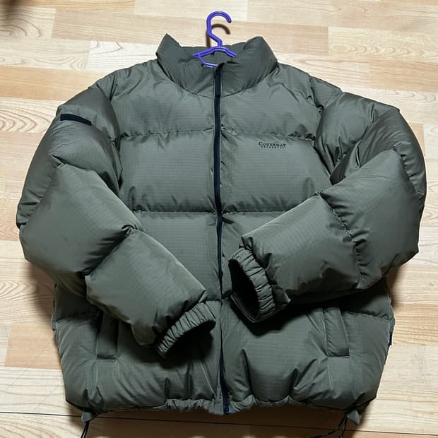 XL)커버낫 푸퍼 패딩 카키