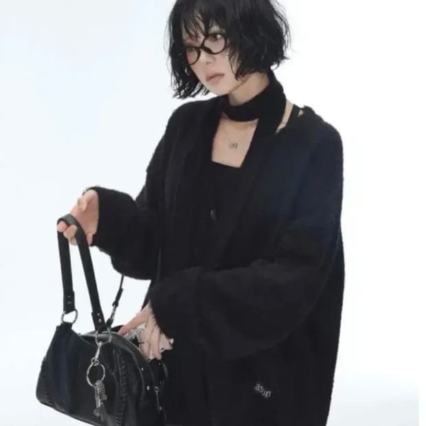 애즈온 보니타 미니백 블랙 BONITA MINI BAG