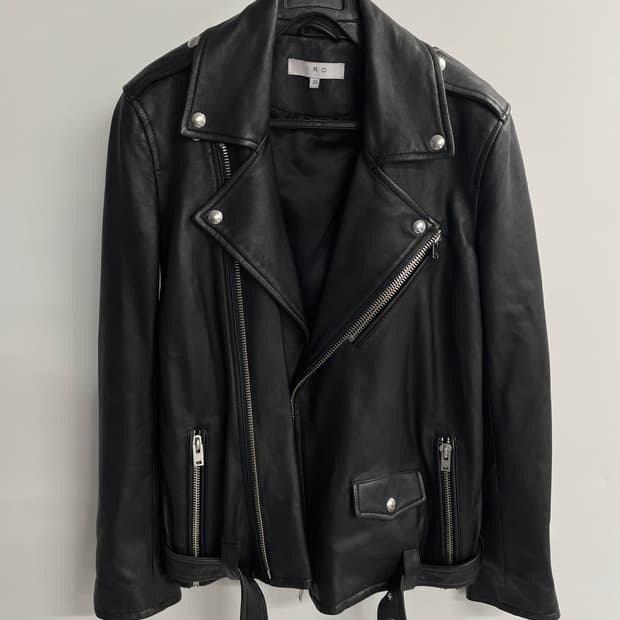 이로 양가죽 자켓