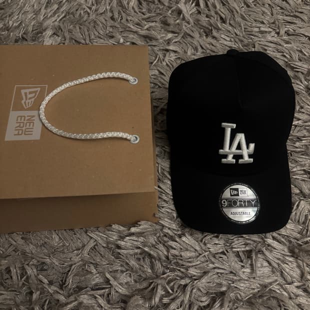 뉴에라 LA 다저스 블랙 볼캡 (새상품) K프레임