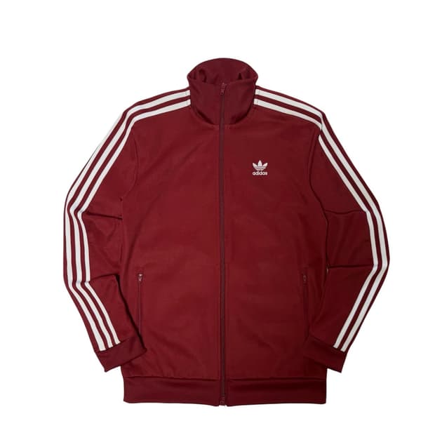 아디다스 버건디 베켄바우어 져지