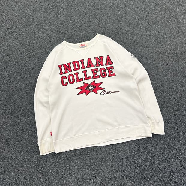 Old Summer Tokyo 와플 롱슬리브 긴팔티