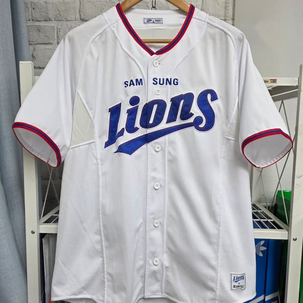 삼성 라이온즈 빈폴 야구 유니폼 105 노마킹 MN35