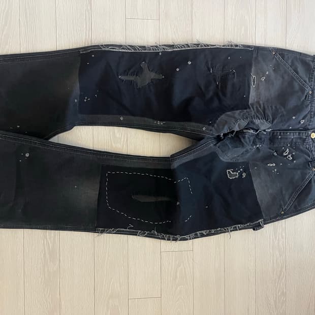 세인트미카엘 플레어 더블니 블랙 M