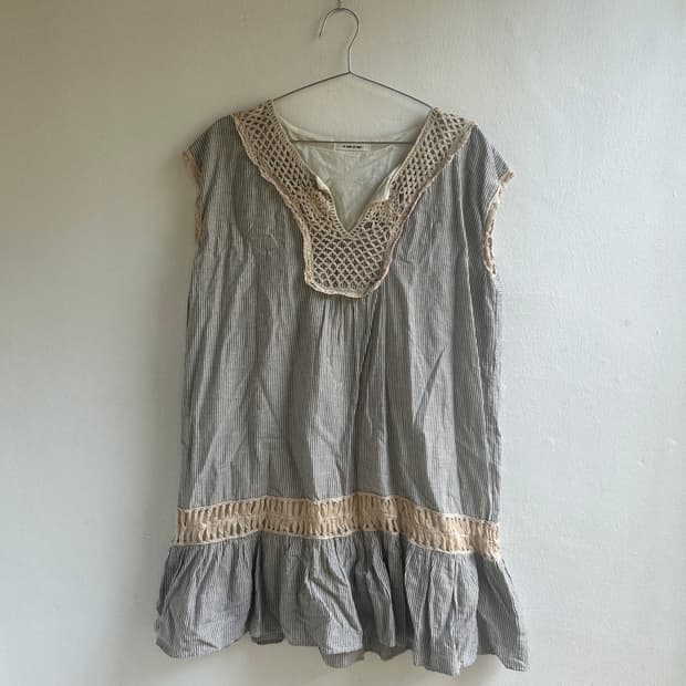 스트라이프 원피스 