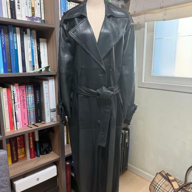 양가죽 롱코트