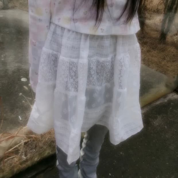 지그재그 젤레나 소나 미디레이스 스커트 에이블리모리걸빈티지오헤시오코이세이