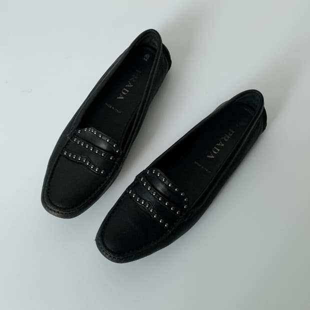 SPORT Stud Leather Loafer