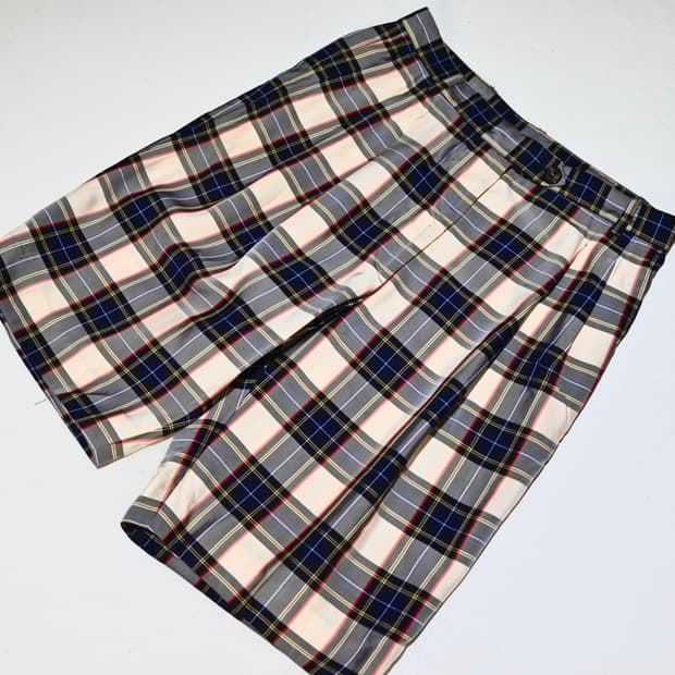 dries van noten check short
