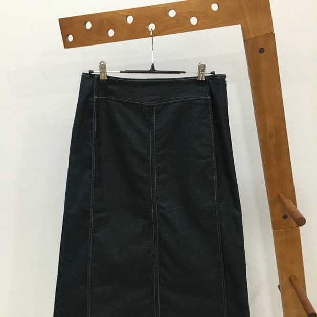 일본빈티지 데님코튼 스커트