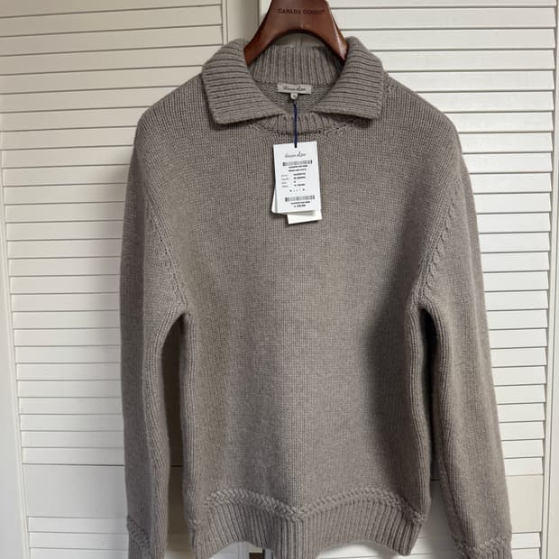 스티븐알란 알파카 폴로 니트 M 100