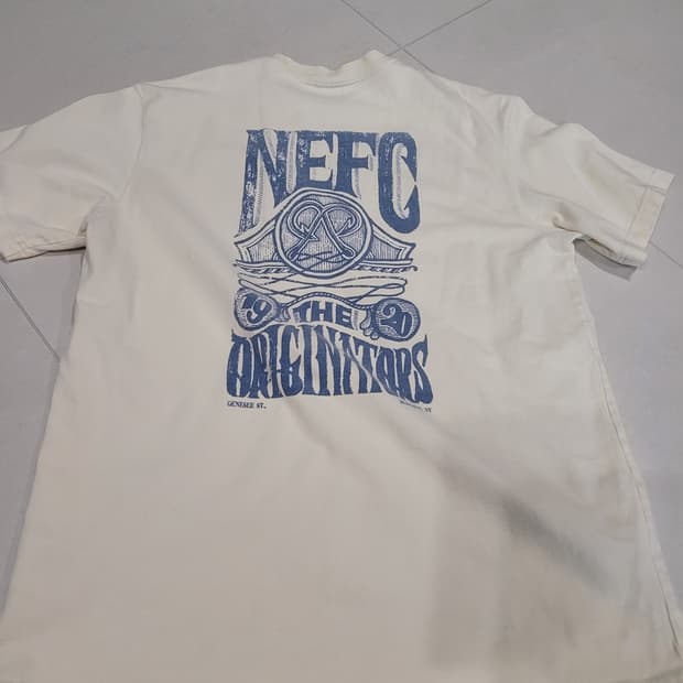 🎣  뉴에라 NEFC 1920 워시드 티셔츠