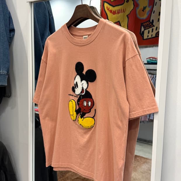 Disney 디즈니 미키마우스 카툰 반팔 티셔츠