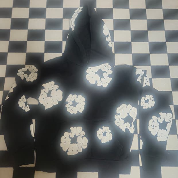 데님티어스 후드티(M) 하자x 정품