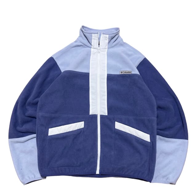 컬럼비아 투톤 플리스 자켓