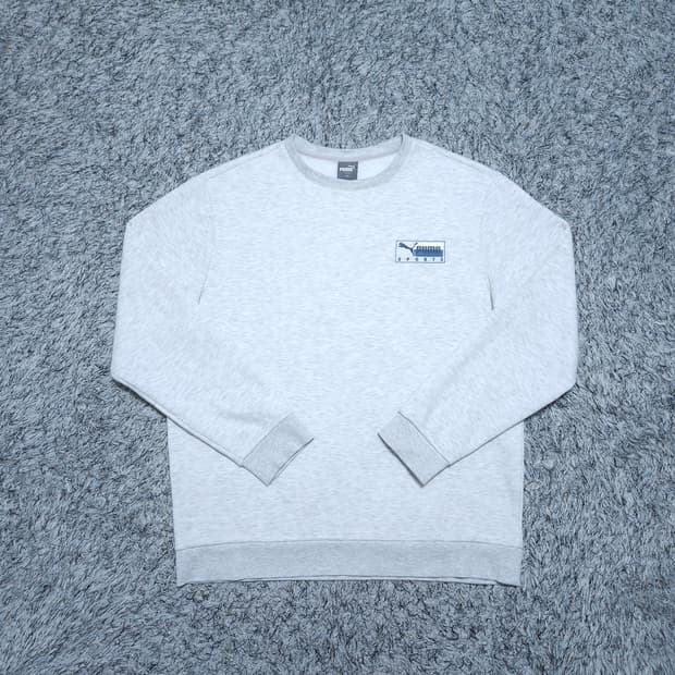 퓨마) XXL 남자 기모맨투맨 플리스 스웨트셔츠 / 왕눈이샵