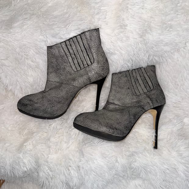 230 Jinny Kim 지니킴 파이톤 앵클 부츠