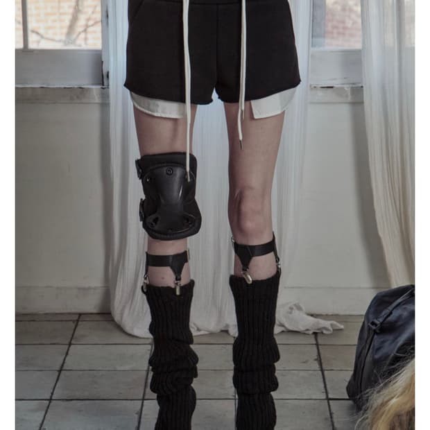 piarche eyelet string shorts