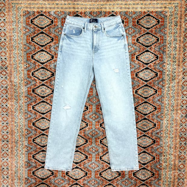 갭 90s 연청 데님팬츠 청바지 루즈핏 여성26