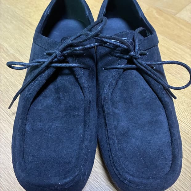 GU 모카신 슈즈 블랙
