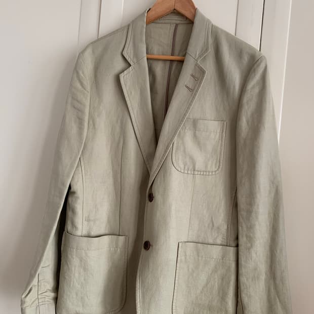 라코스테 남성 면자켓 