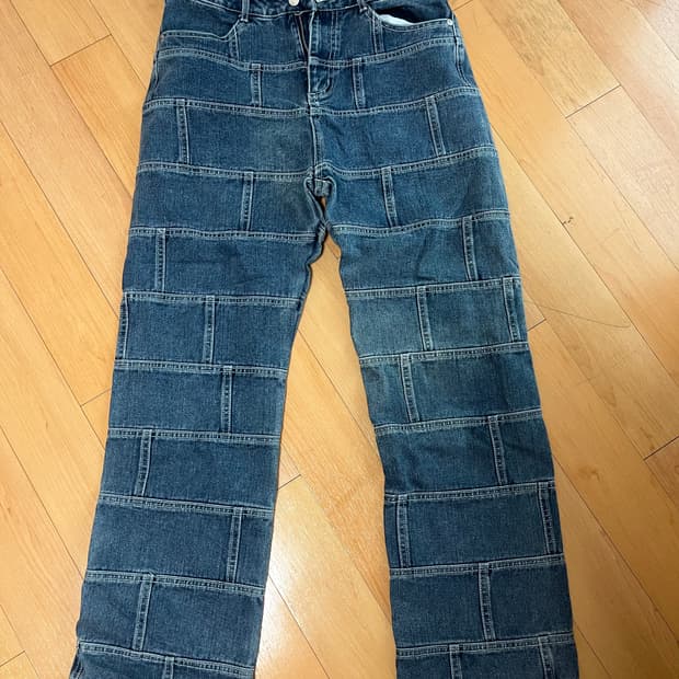 노매뉴얼 벽돌 바지