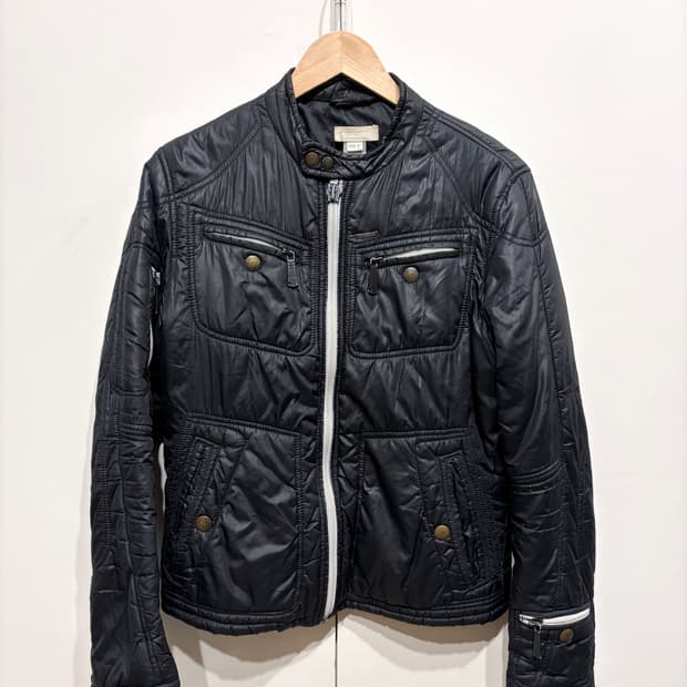 DIESEL 디젤 나일론 바이커 자켓