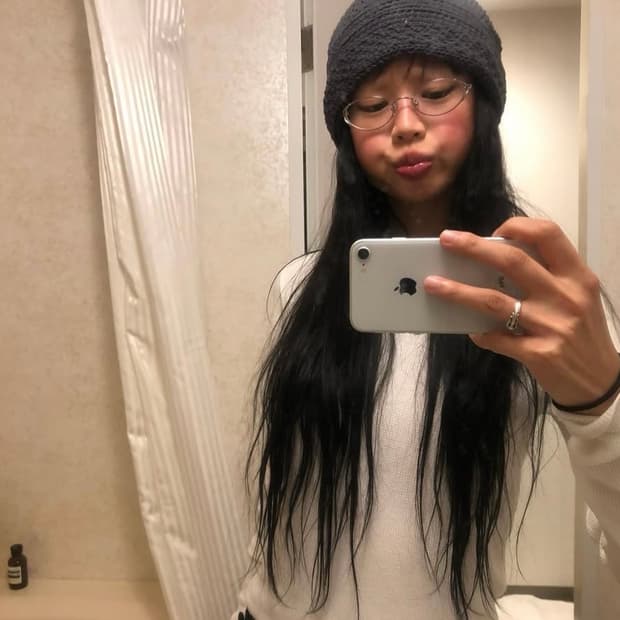 Coyseio SCARF HAT CHARCOAL