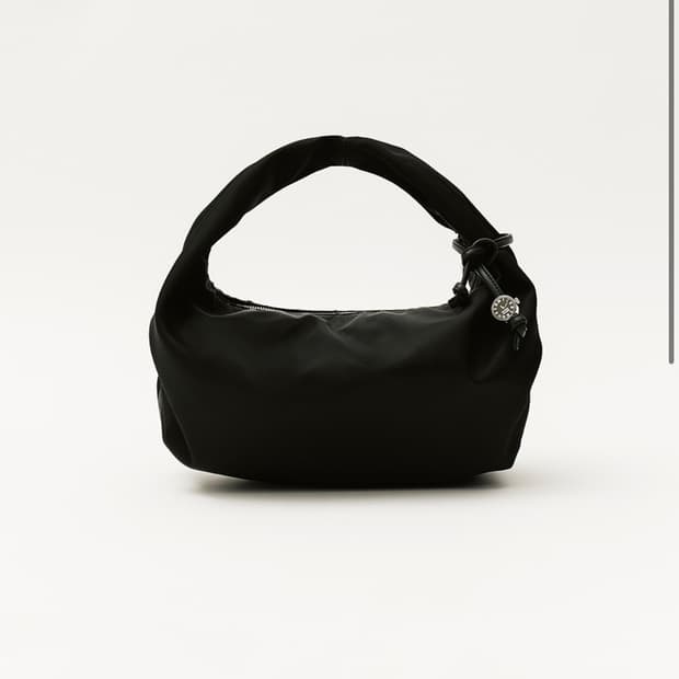 몽드몽드 클락 나일론 토트백 mondemonde clock nylon t