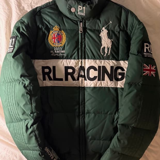 폴로 랄프로렌 레이싱 패딩