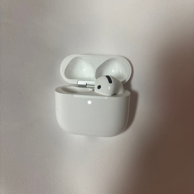에어팟 4 노이즈 캔슬링 오른쪽 유닛 + 케이스