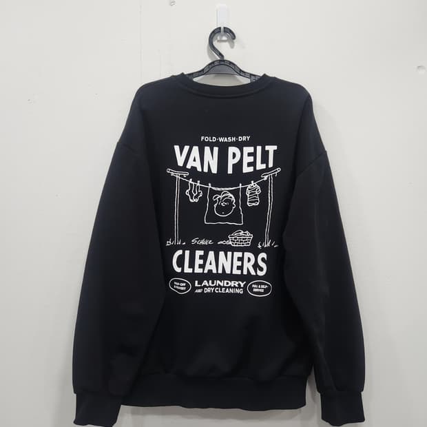 피너츠 스누피 X 프랭크스톤 콜라보 맨투맨 남성 95사이즈