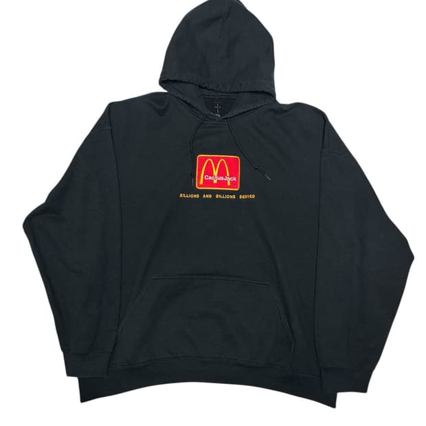 트래비스 스캇 x 맥도날드 빌리언스 서브드 후드 XL